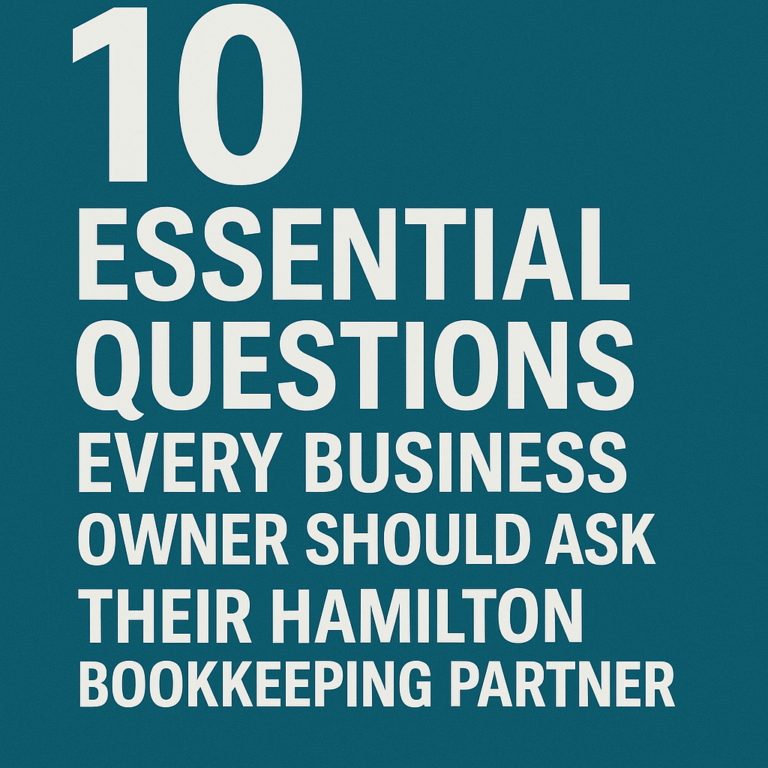 Hamilton bookkeeping services