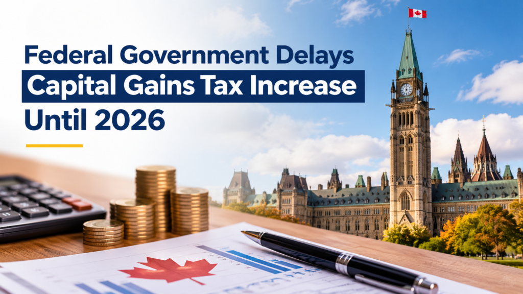 Canada Capital Gains Tax Delay