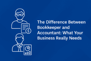 difference between bookkeeper and accountant